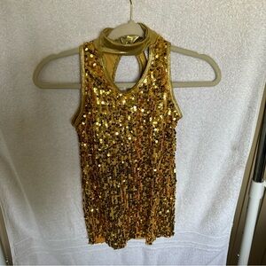 Revolution Gold Sequin Dress Balera Size IC